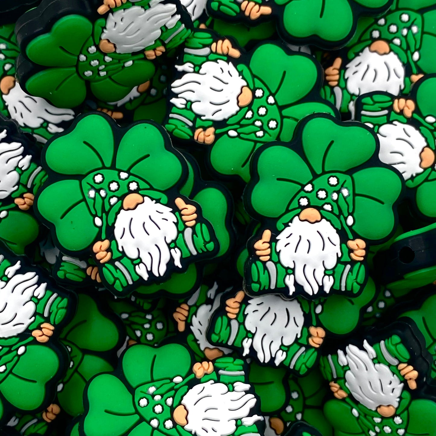 Lucky & I Gnome It Silicone Focal Beads