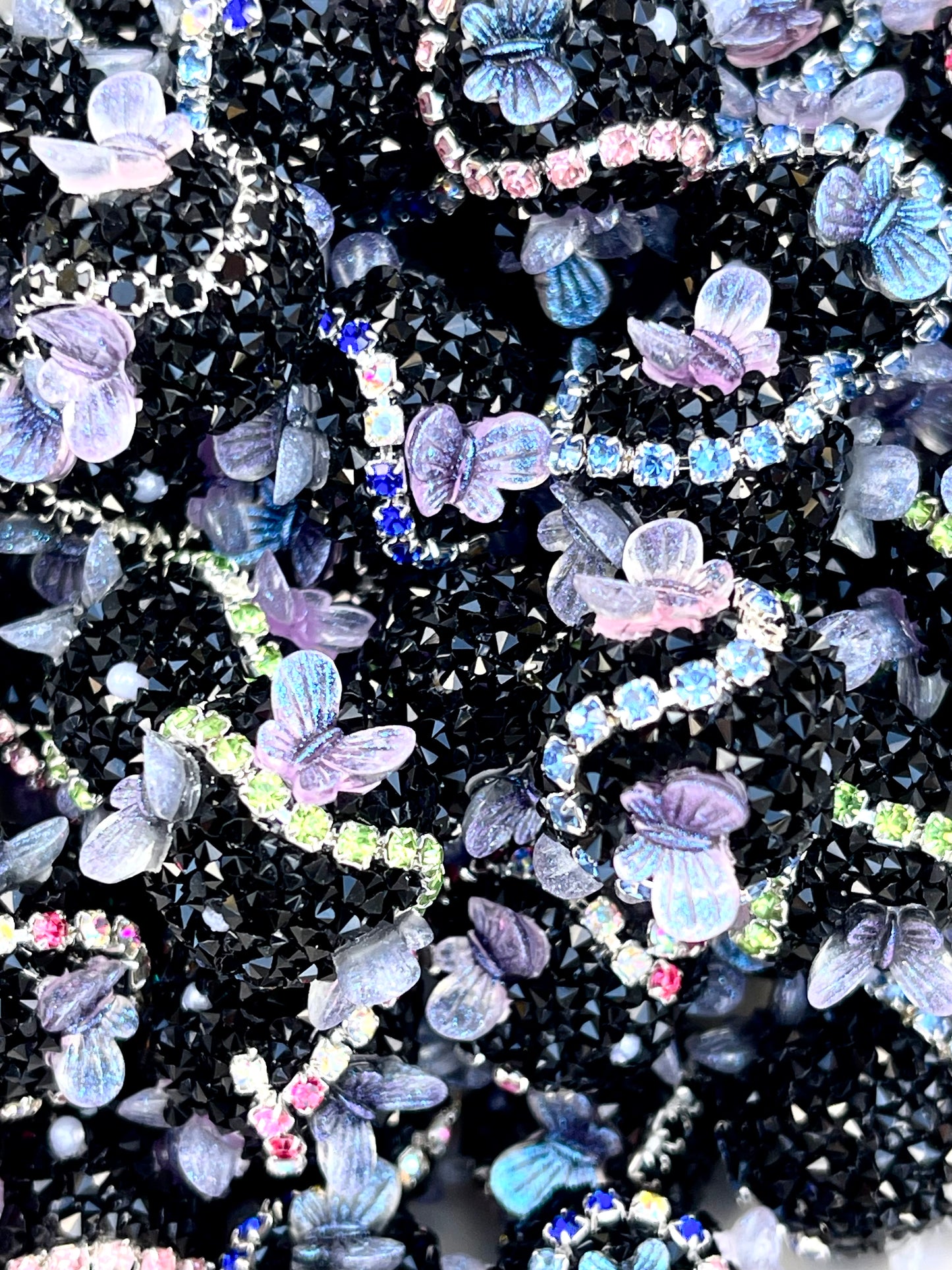 Flutter Acrylic Beads 18mm | Butterfly Beads - 5pcs