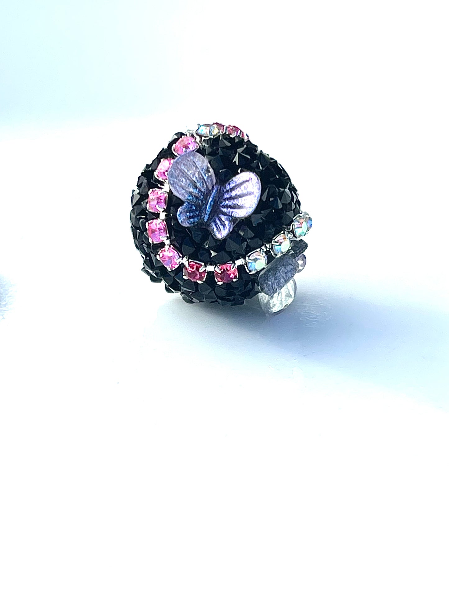 Flutter Acrylic Beads 18mm | Butterfly Beads - 5pcs