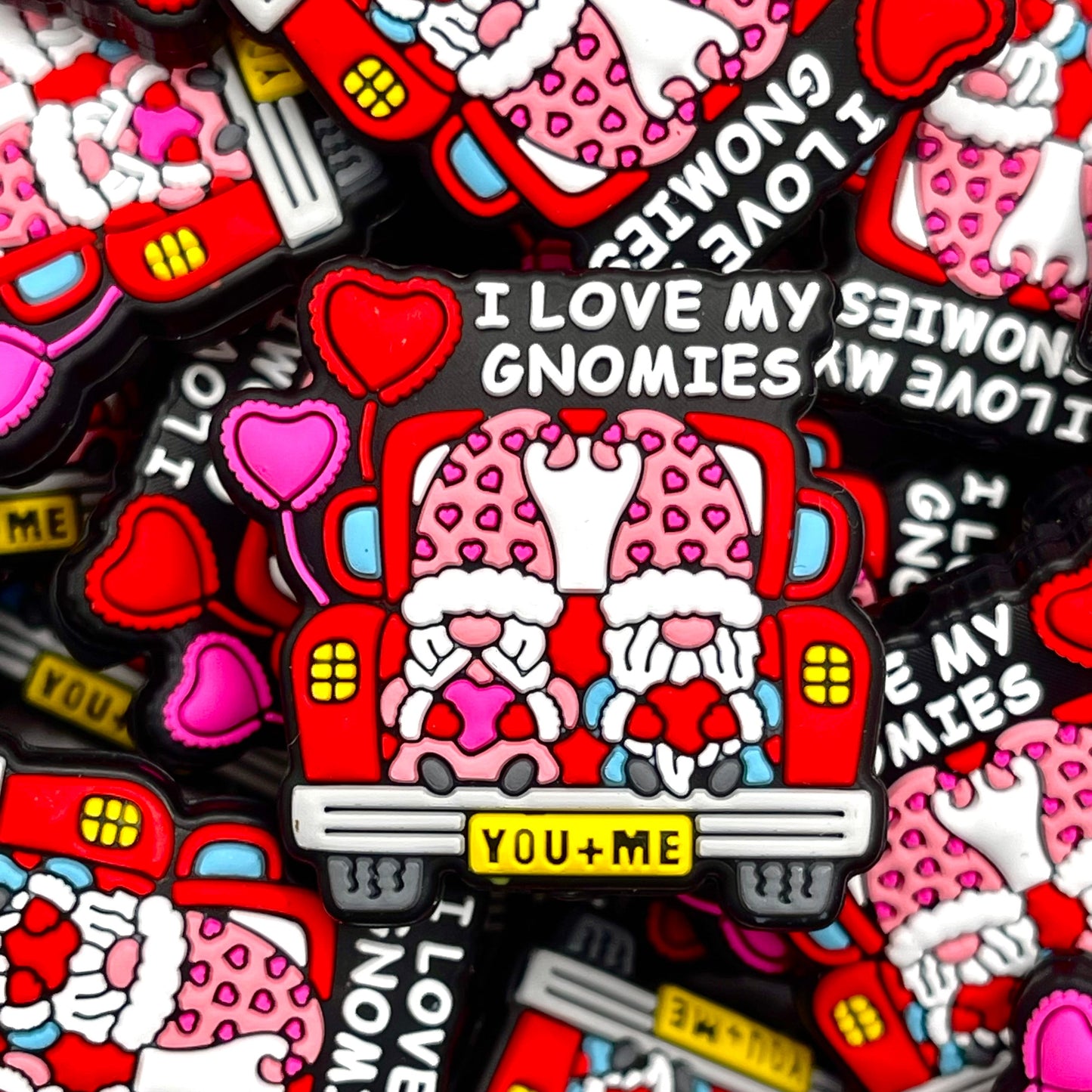 You + Me Silicone Focal Beads