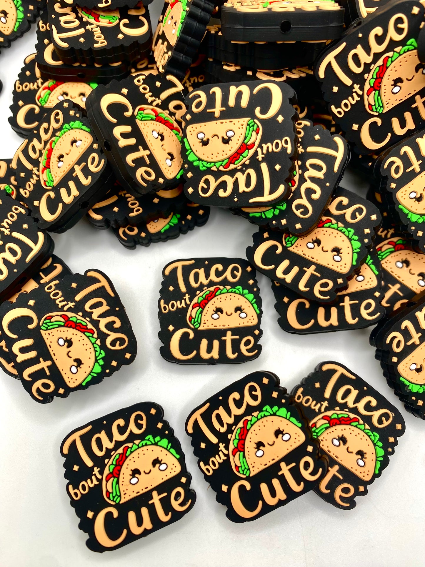 Taco Bout Cute Silicone Focal Beads