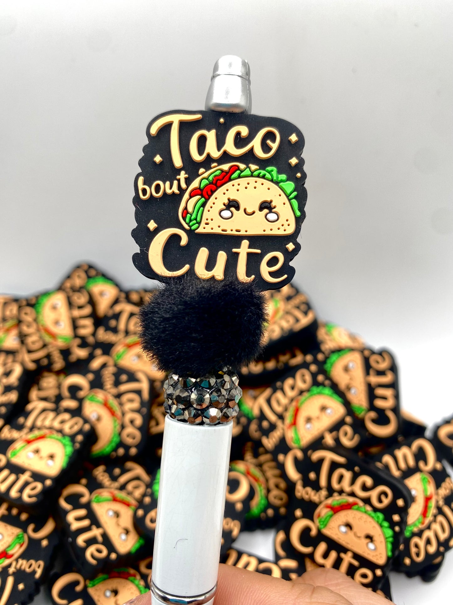 Taco Bout Cute Silicone Focal Beads