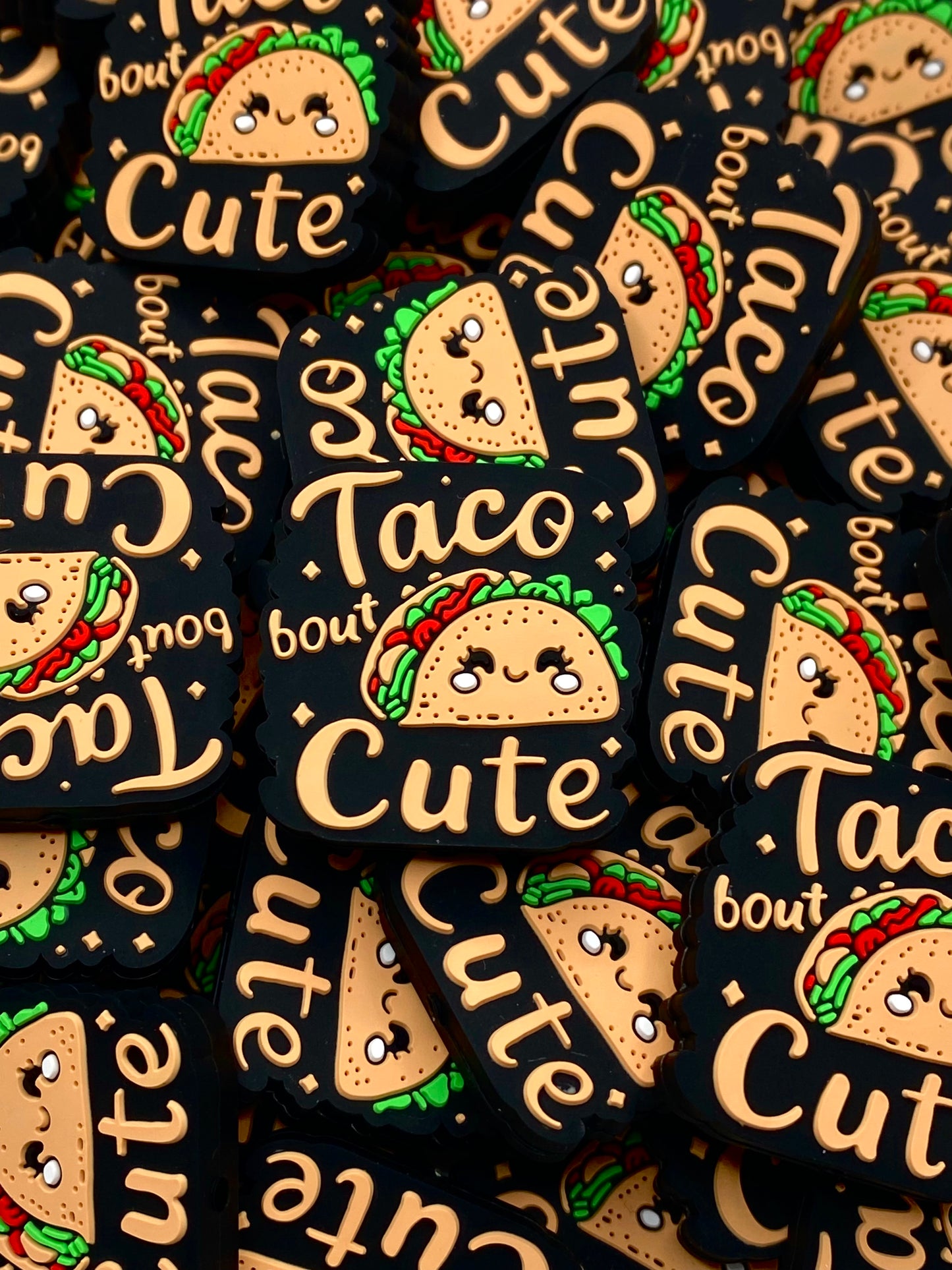 Taco Bout Cute Silicone Focal Beads