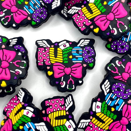 Not All Angels Have Wings, Some Have Scrubs Silicone Focal Beads