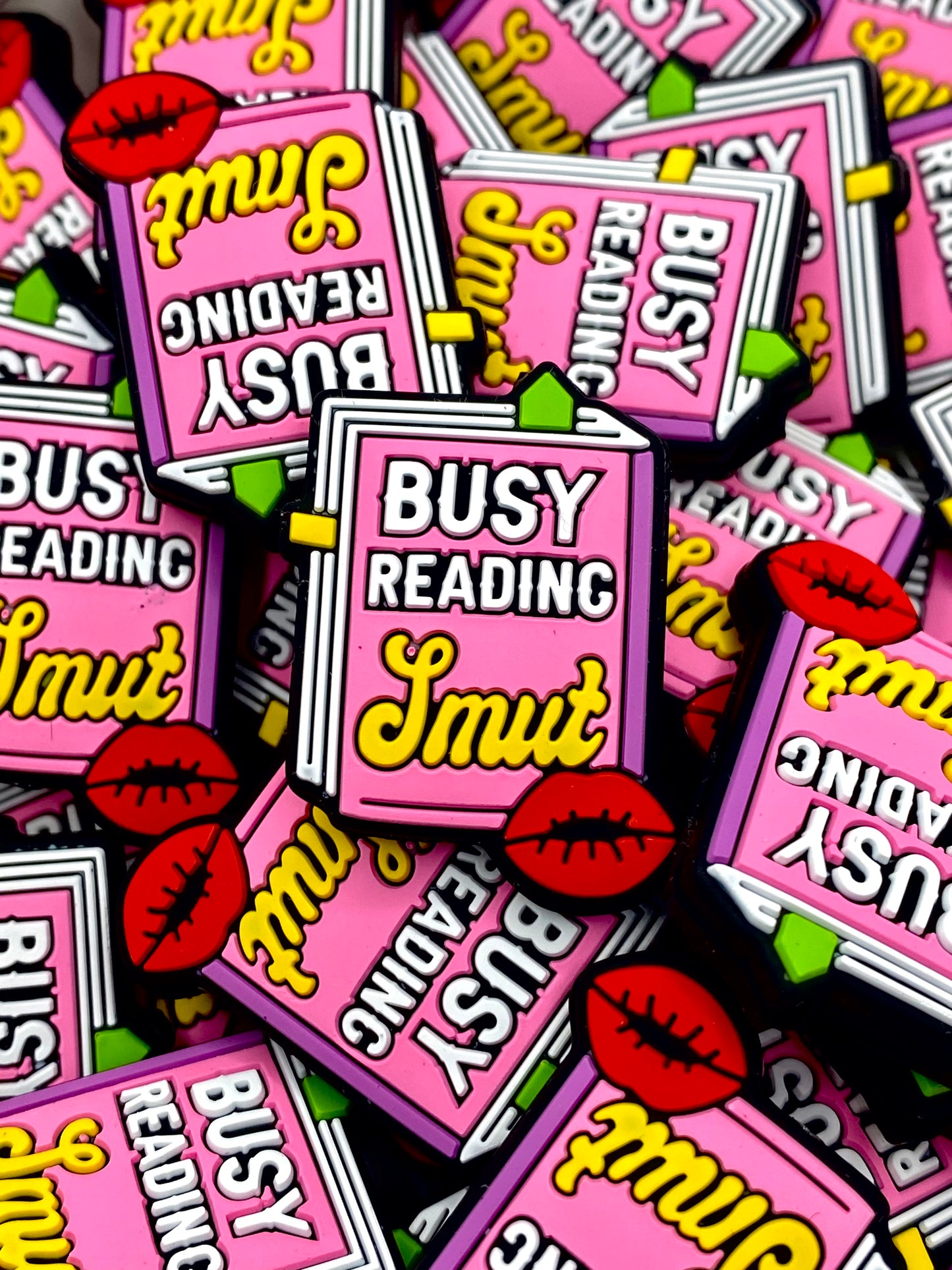 Busy Reading Smut Silicone Focal Beads