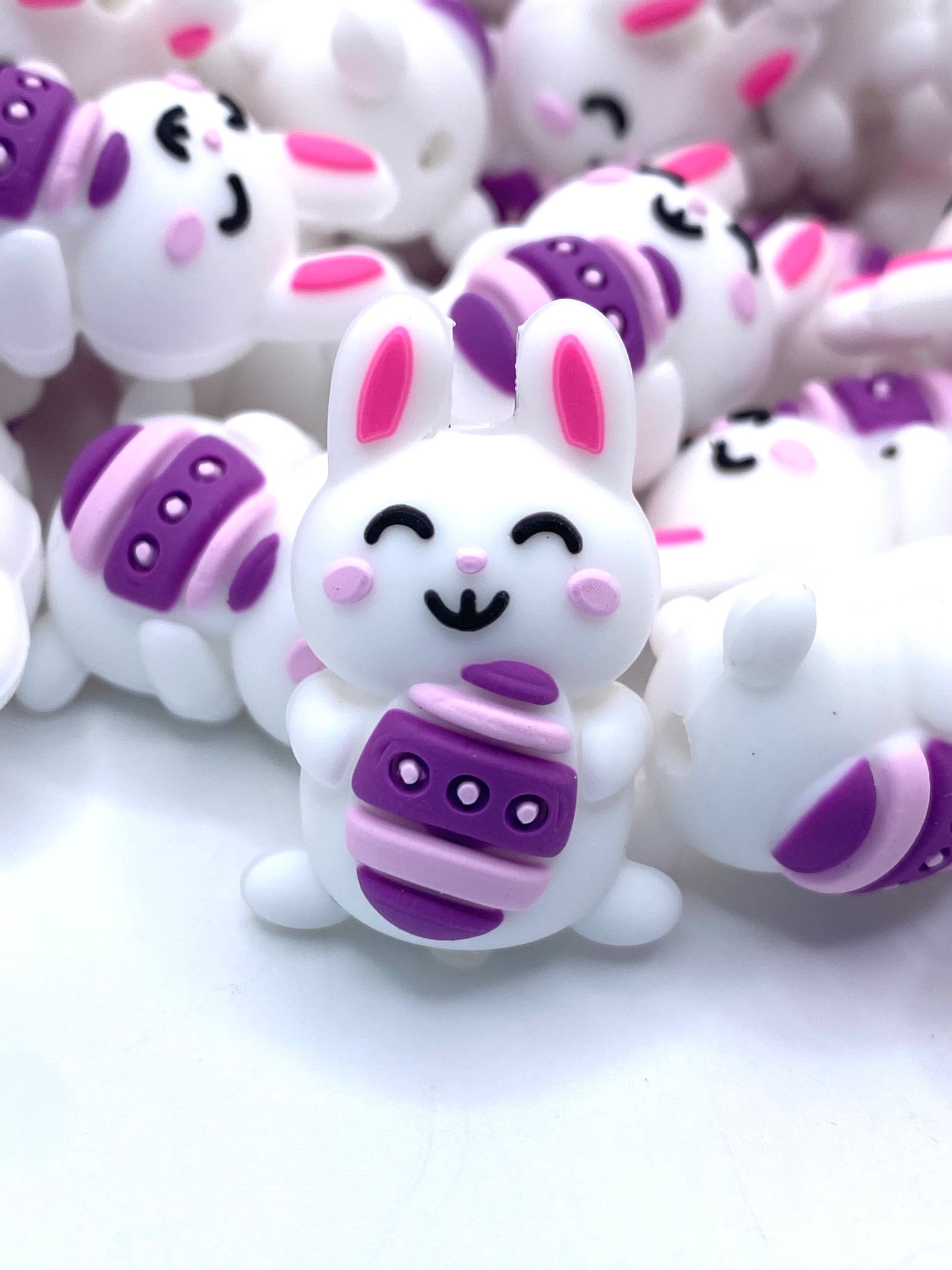 You Are Some Bunny Special 3D Silicone Focal Beads