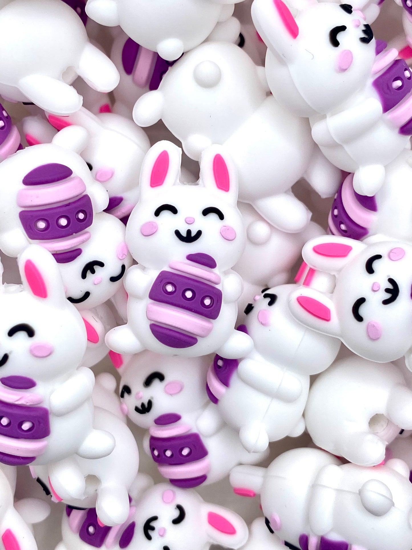 You Are Some Bunny Special 3D Silicone Focal Beads