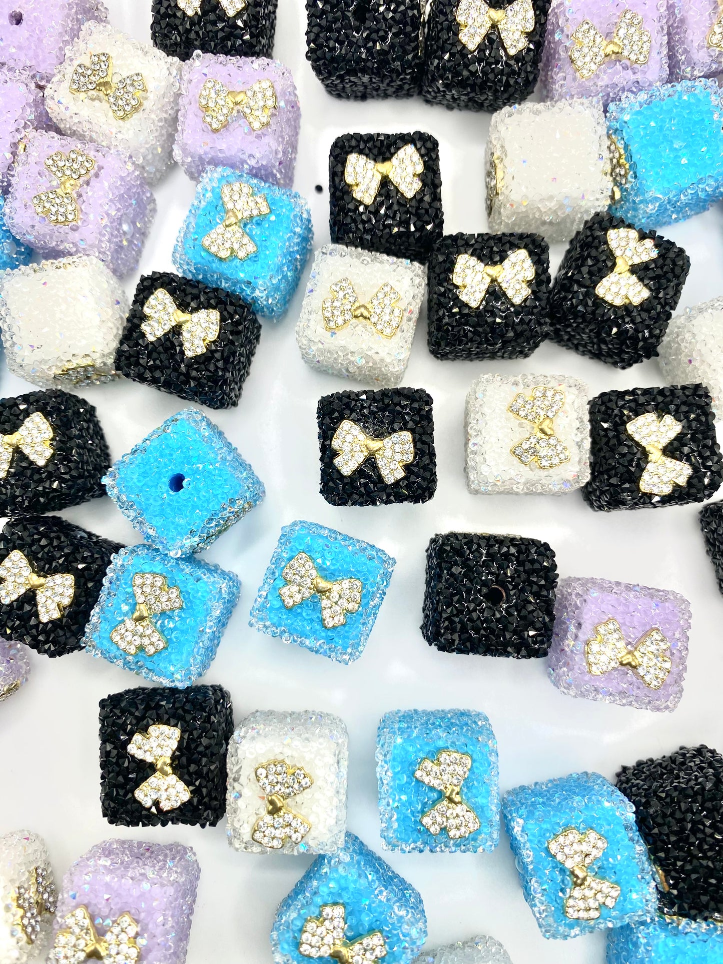 Bow Box Fancy Sugar Beads
