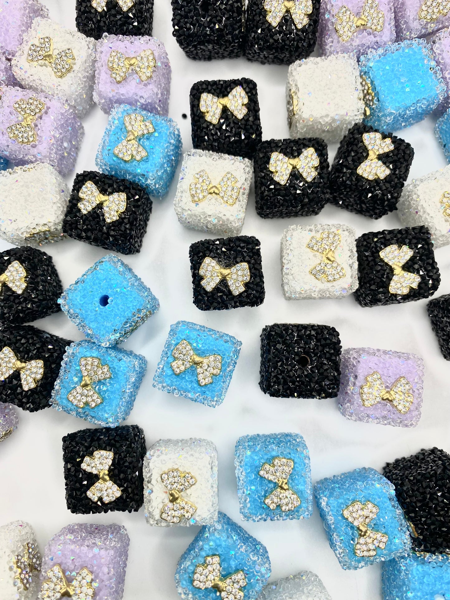 Bow Box Fancy Sugar Beads