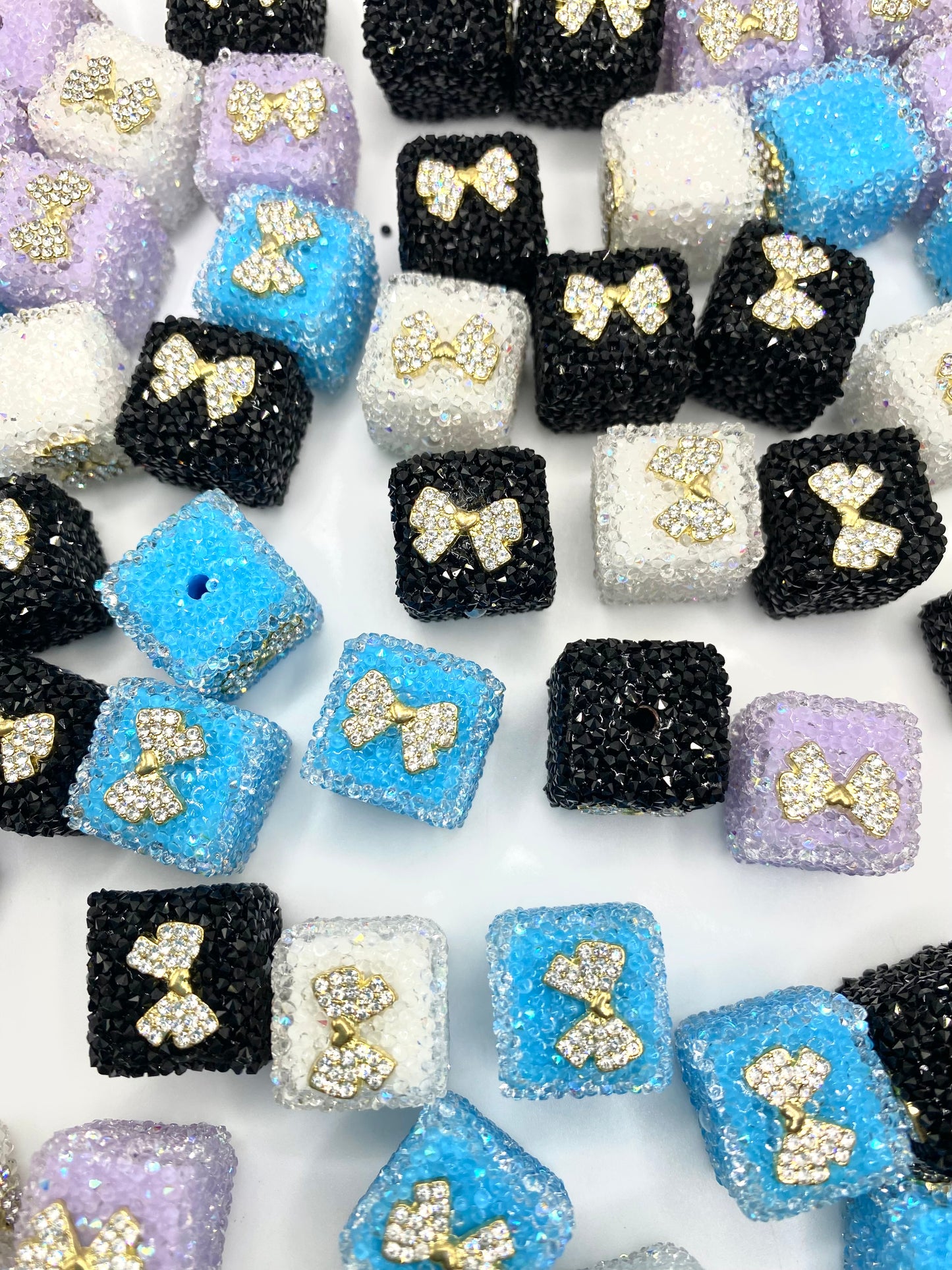 Bow Box Fancy Sugar Beads