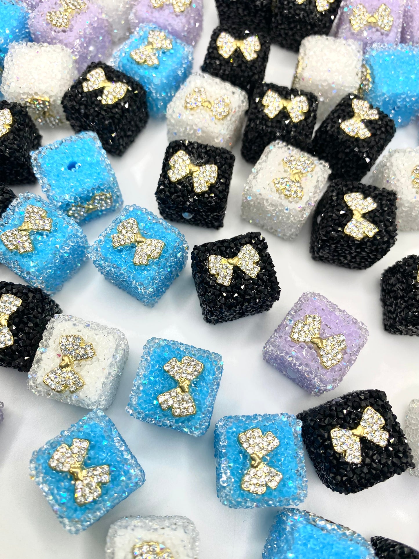 Bow Box Fancy Sugar Beads
