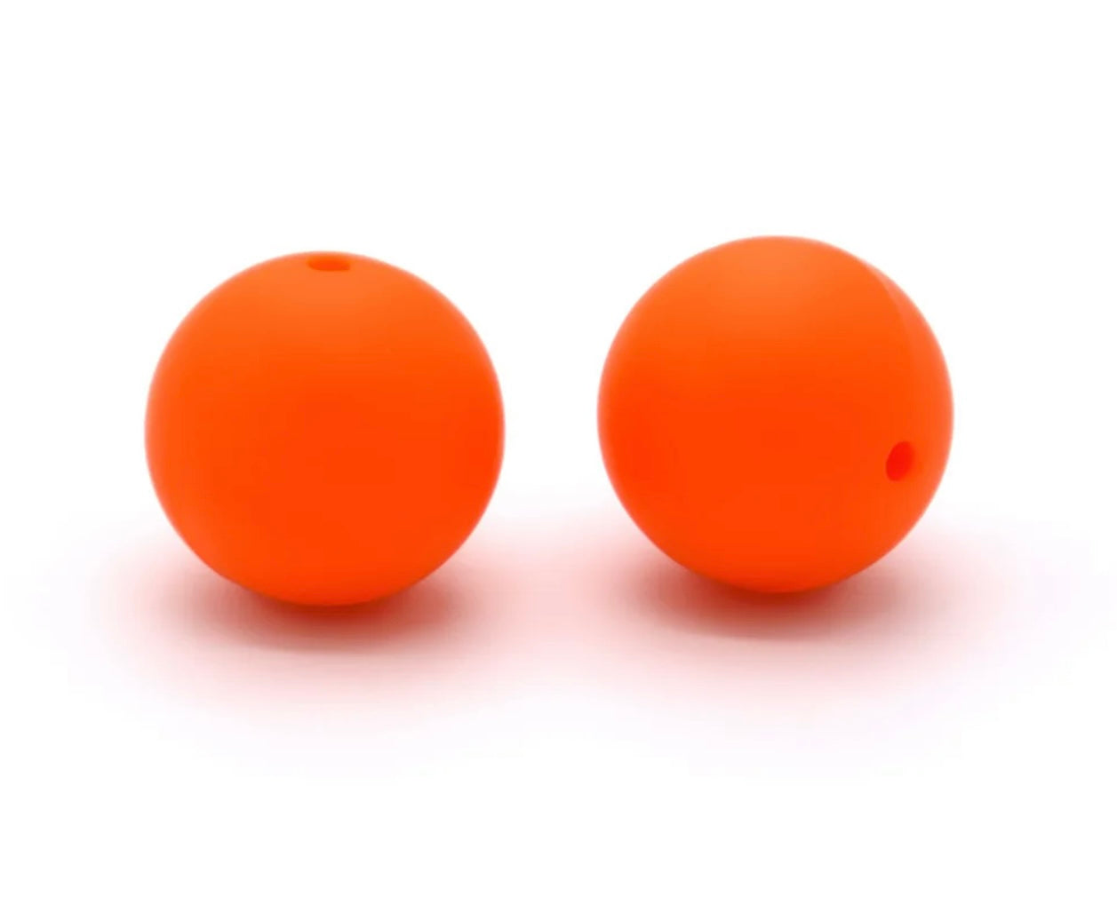 Orange O101 Silicone Beads