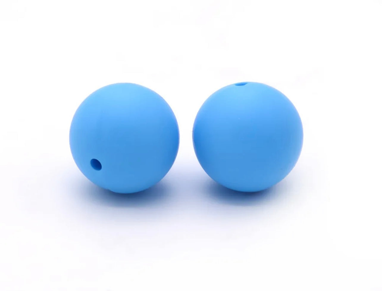 Blue BL105 Silicone Beads