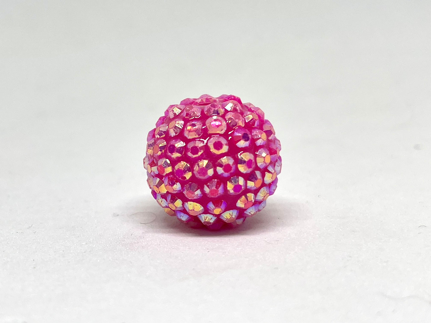 Pink Power Rhinestone Beads