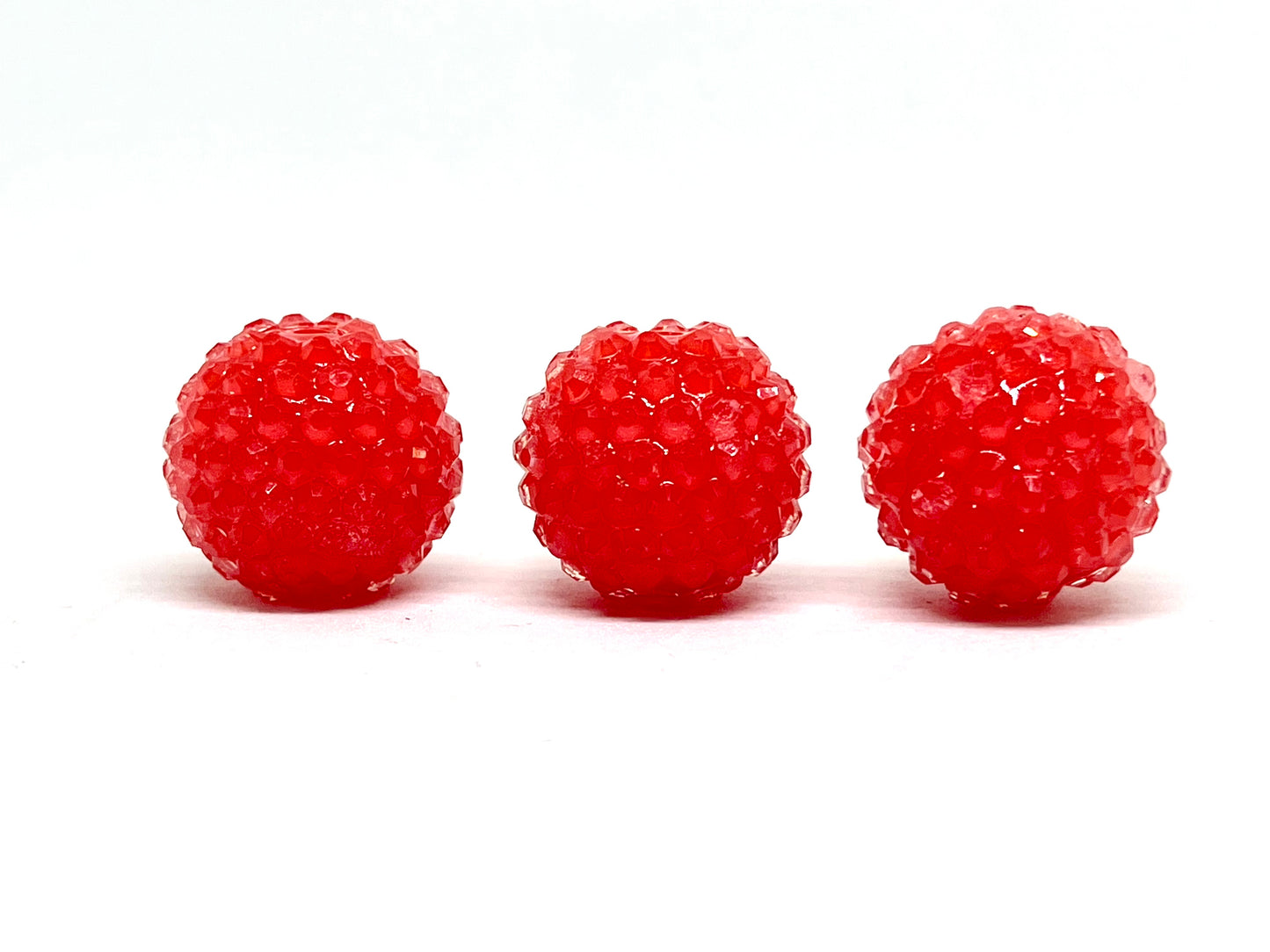 Paint The Town Red Rhinestone Beads