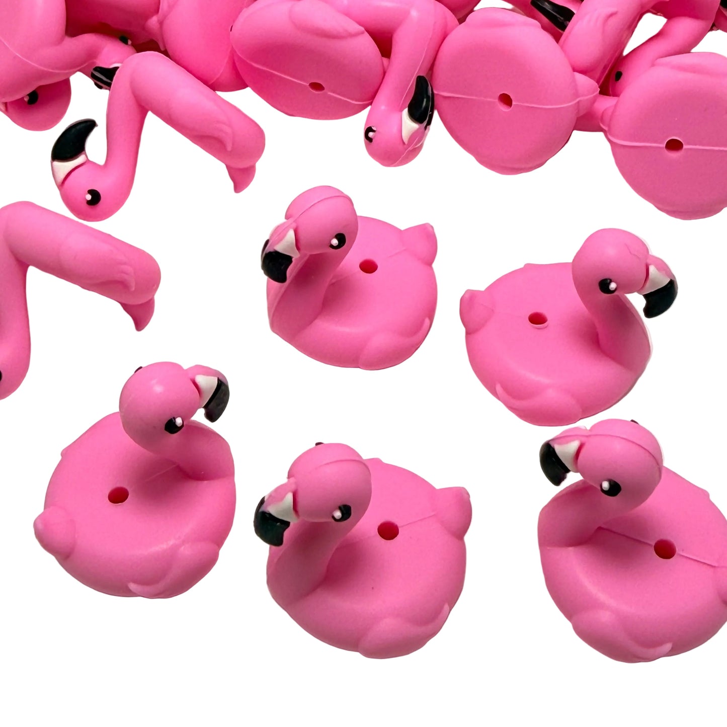 Flocking Fabulous 2.0 3D Silicone Focal Beads
