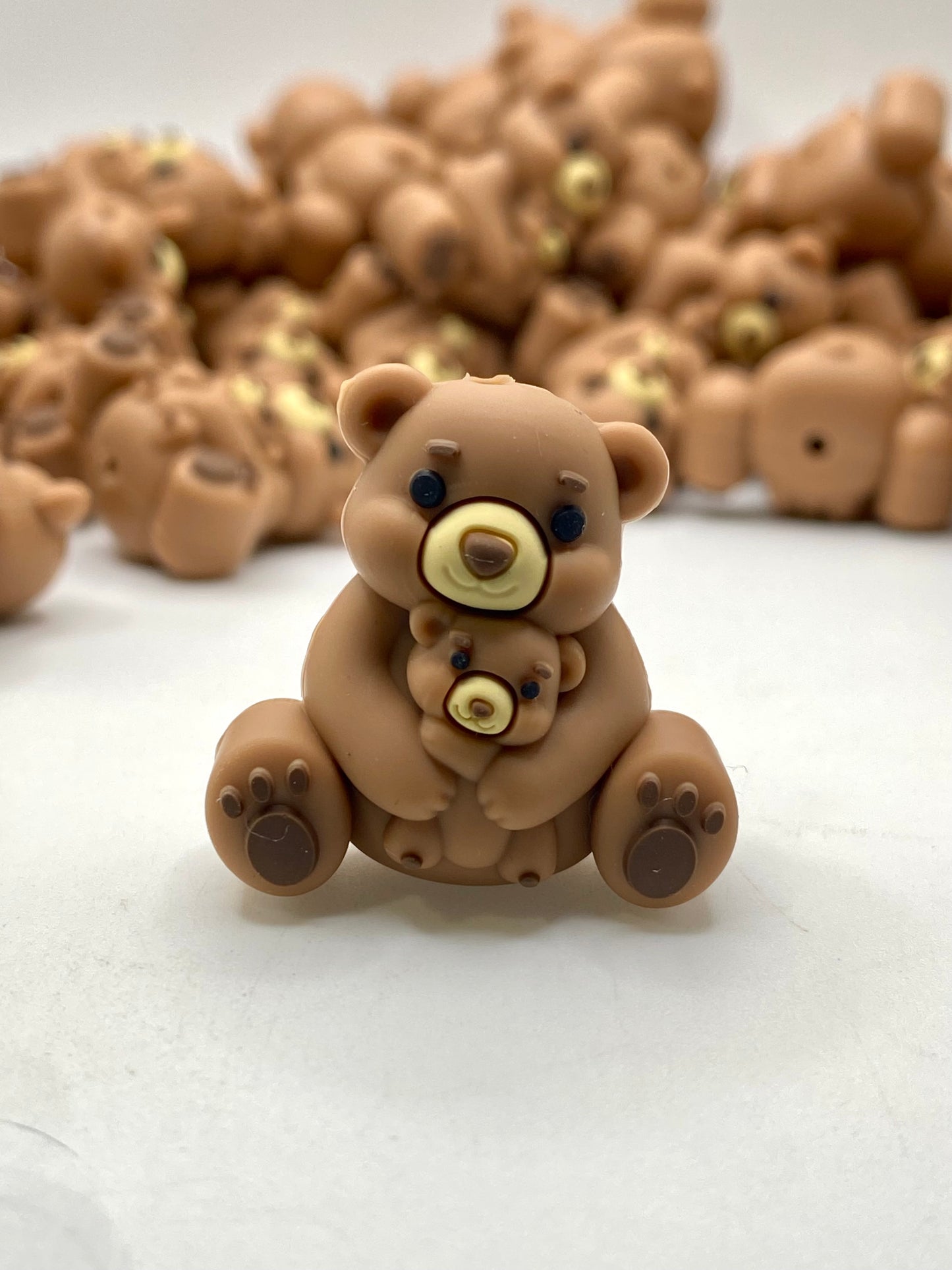 I Love You More Than I Can Bear 3D Silicone Focal Beads