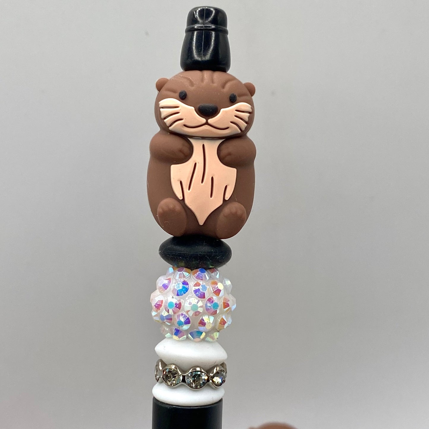 Otterly Cute 3D Silicone Focal Beads