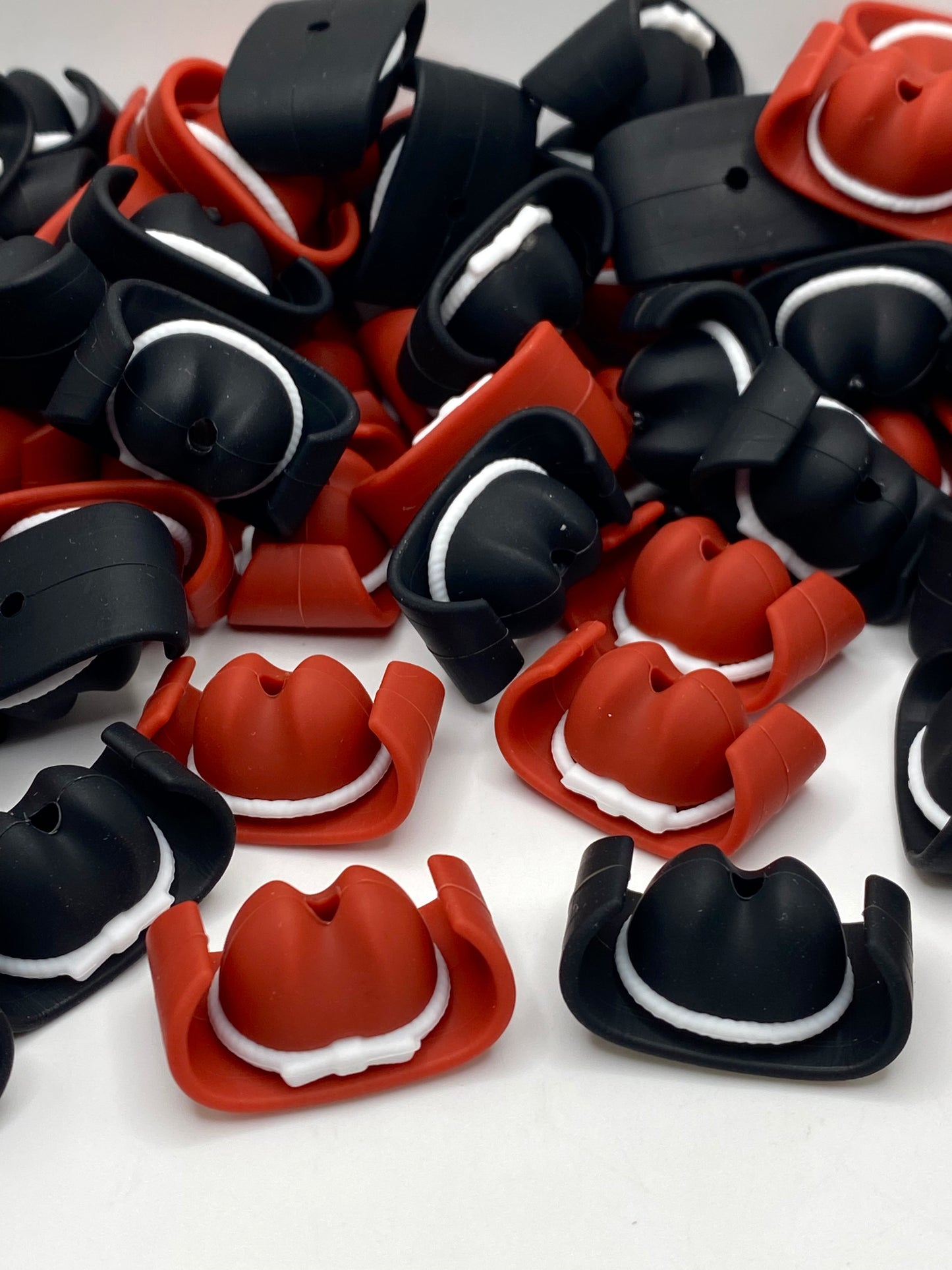 Cowboy Up 3D Silicone Focal Beads