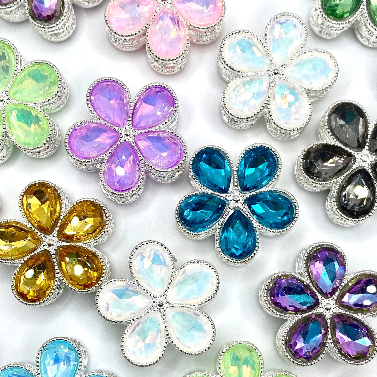 Flowers Grow Out of Dark Moments Fancy Beads