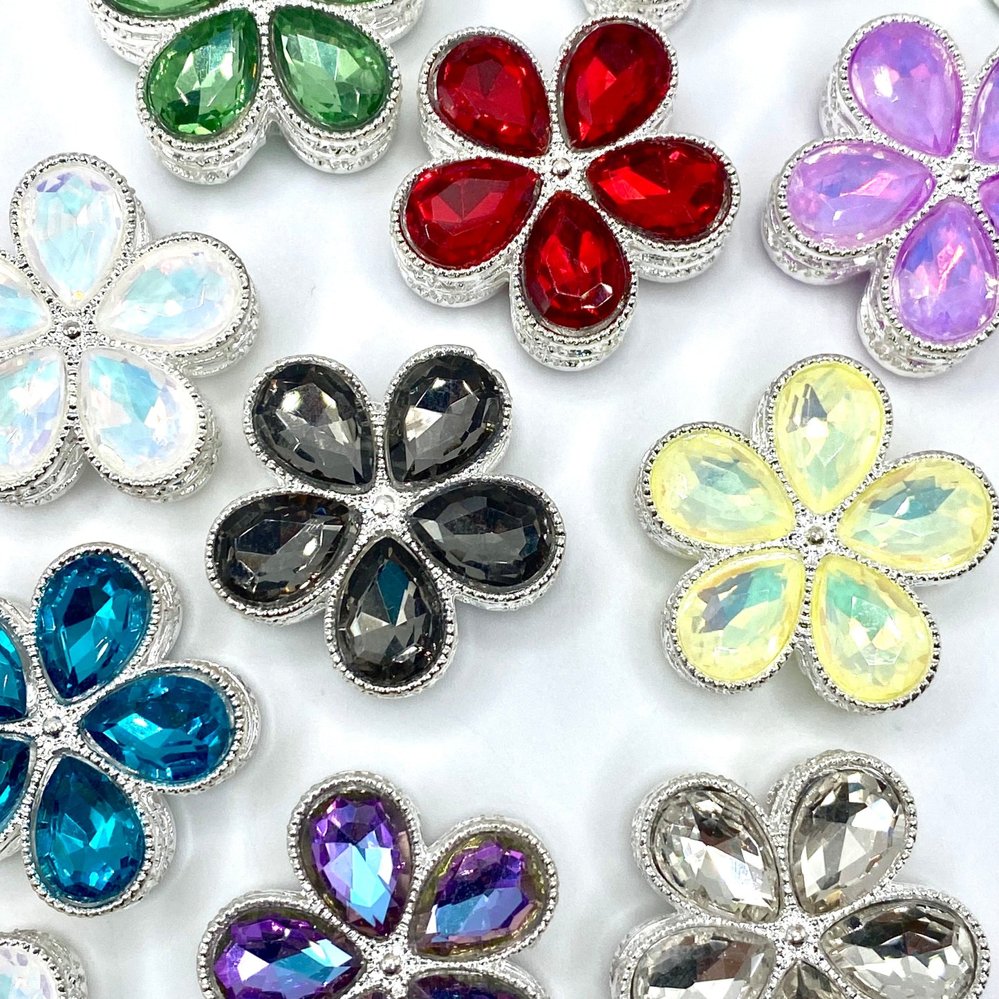 Flowers Grow Out of Dark Moments Fancy Beads