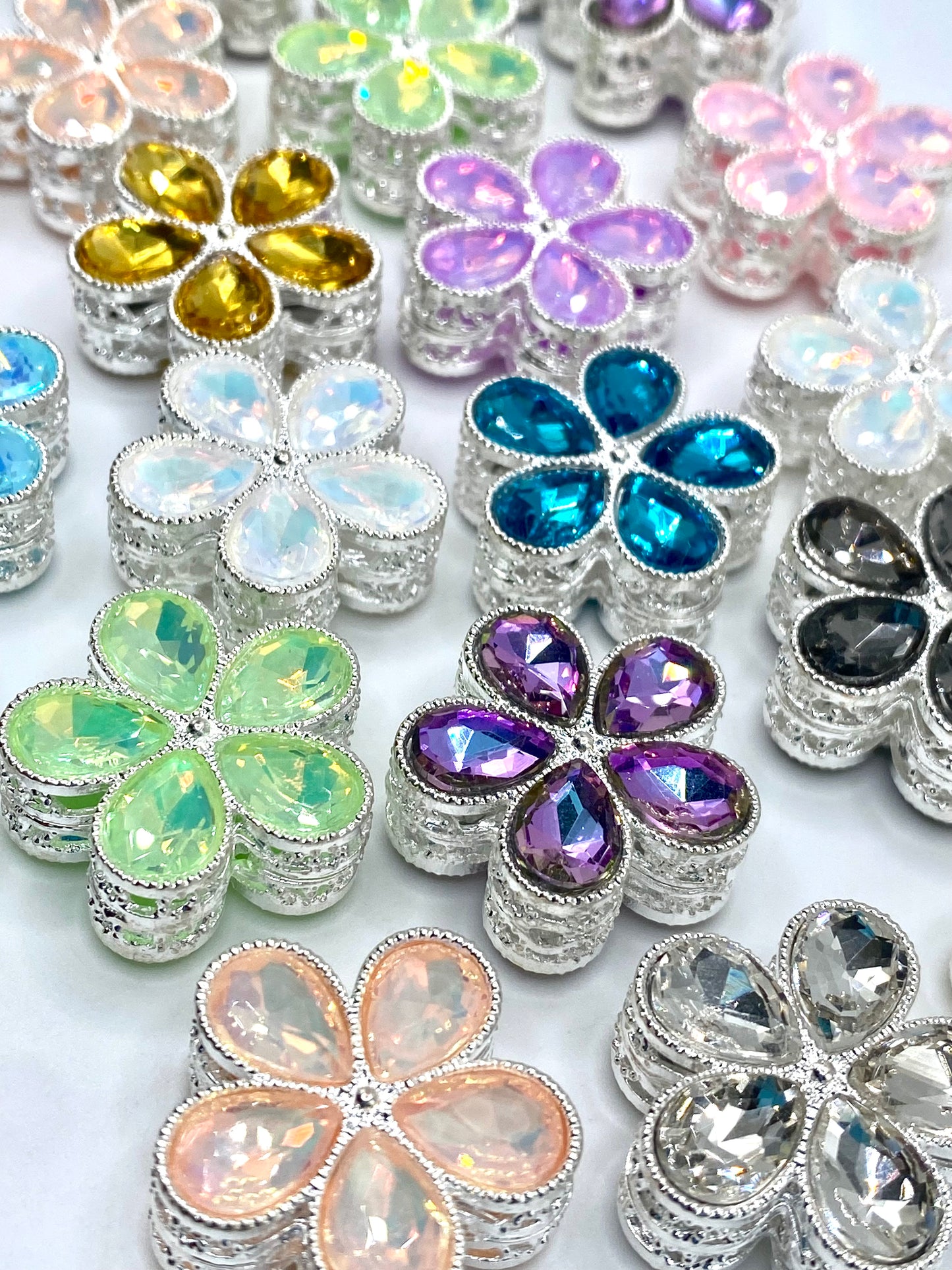 Flowers Grow Out of Dark Moments Fancy Beads