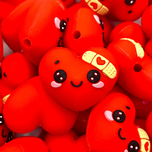 Band-Aid For Your Boo Boo? 3D Silicone Focal Beads