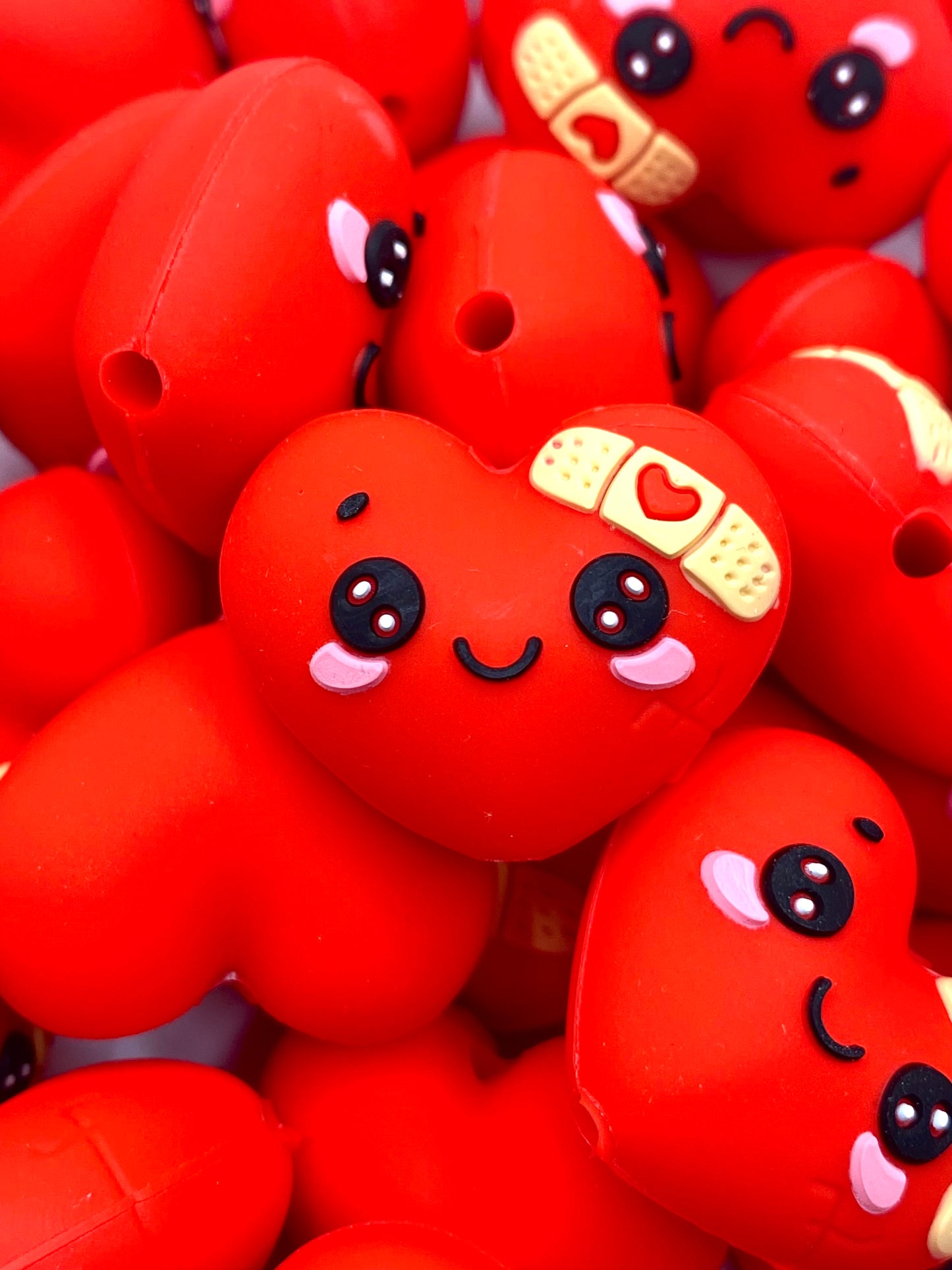 Band-Aid For Your Boo Boo? 3D Silicone Focal Beads