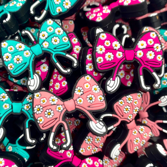 Hair Up Scrubs On Silicone Focal Beads