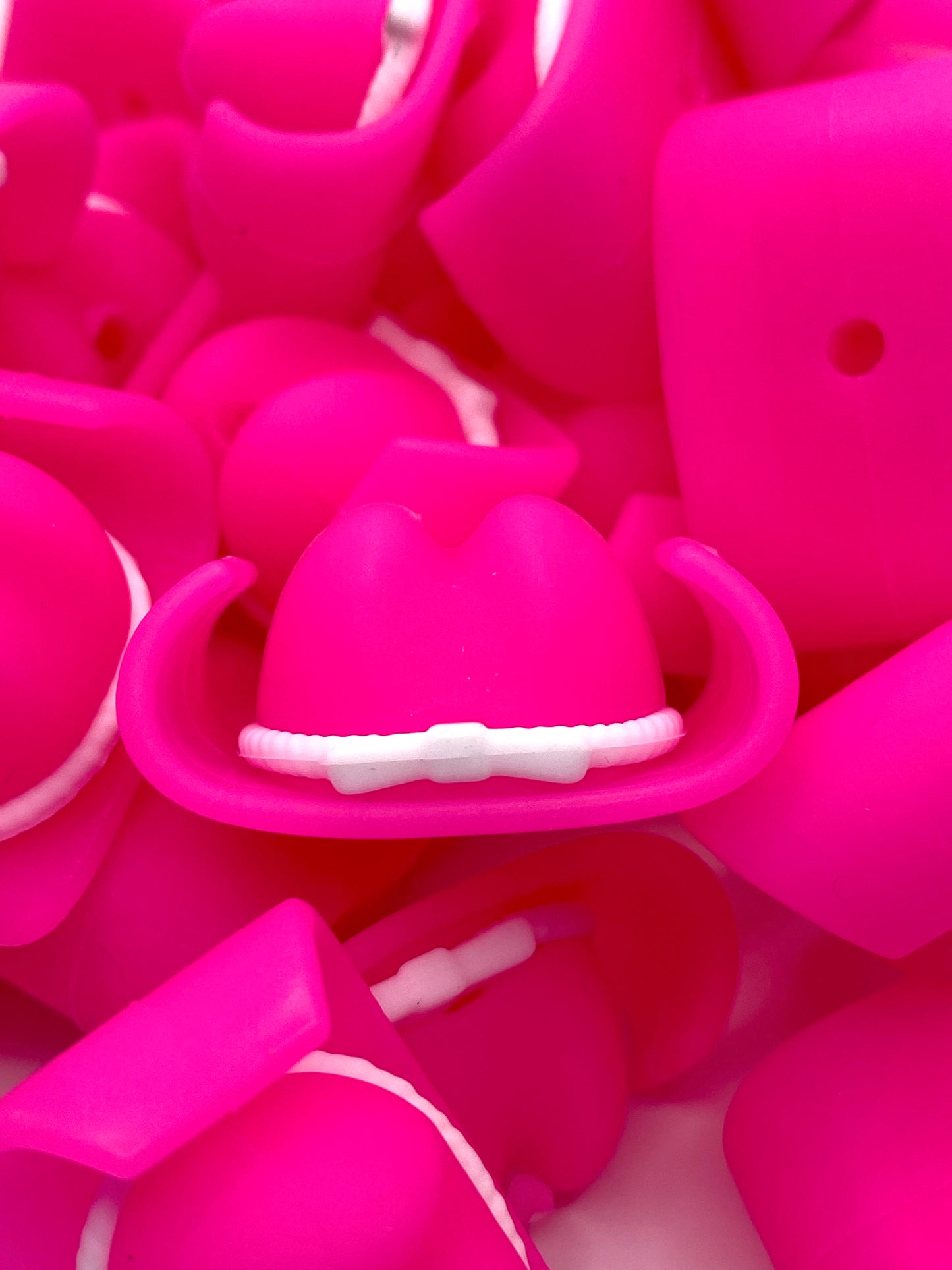 Cowboy Up 3D Silicone Focal Beads