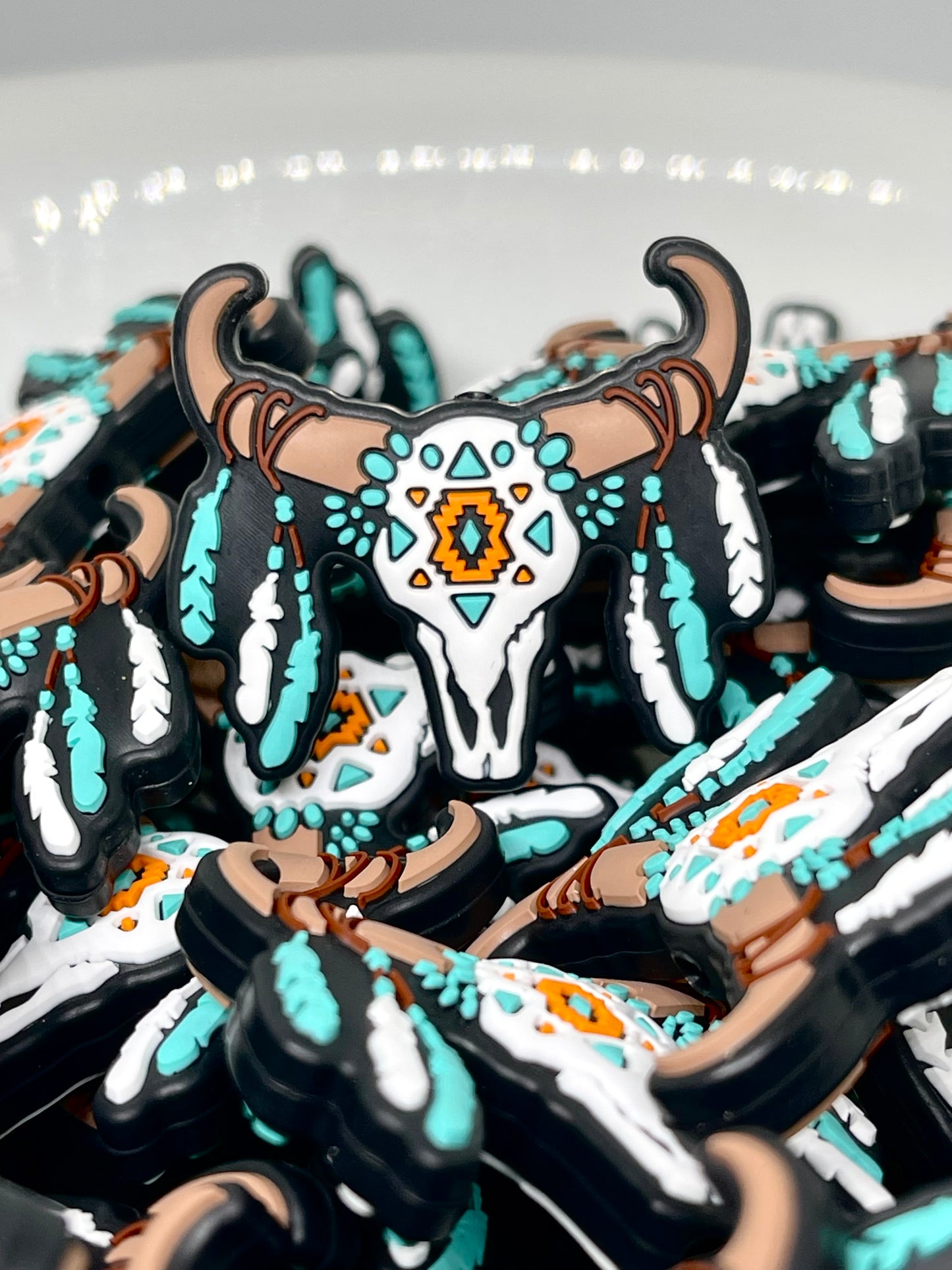 Cow Dream Catcher Focal Beads