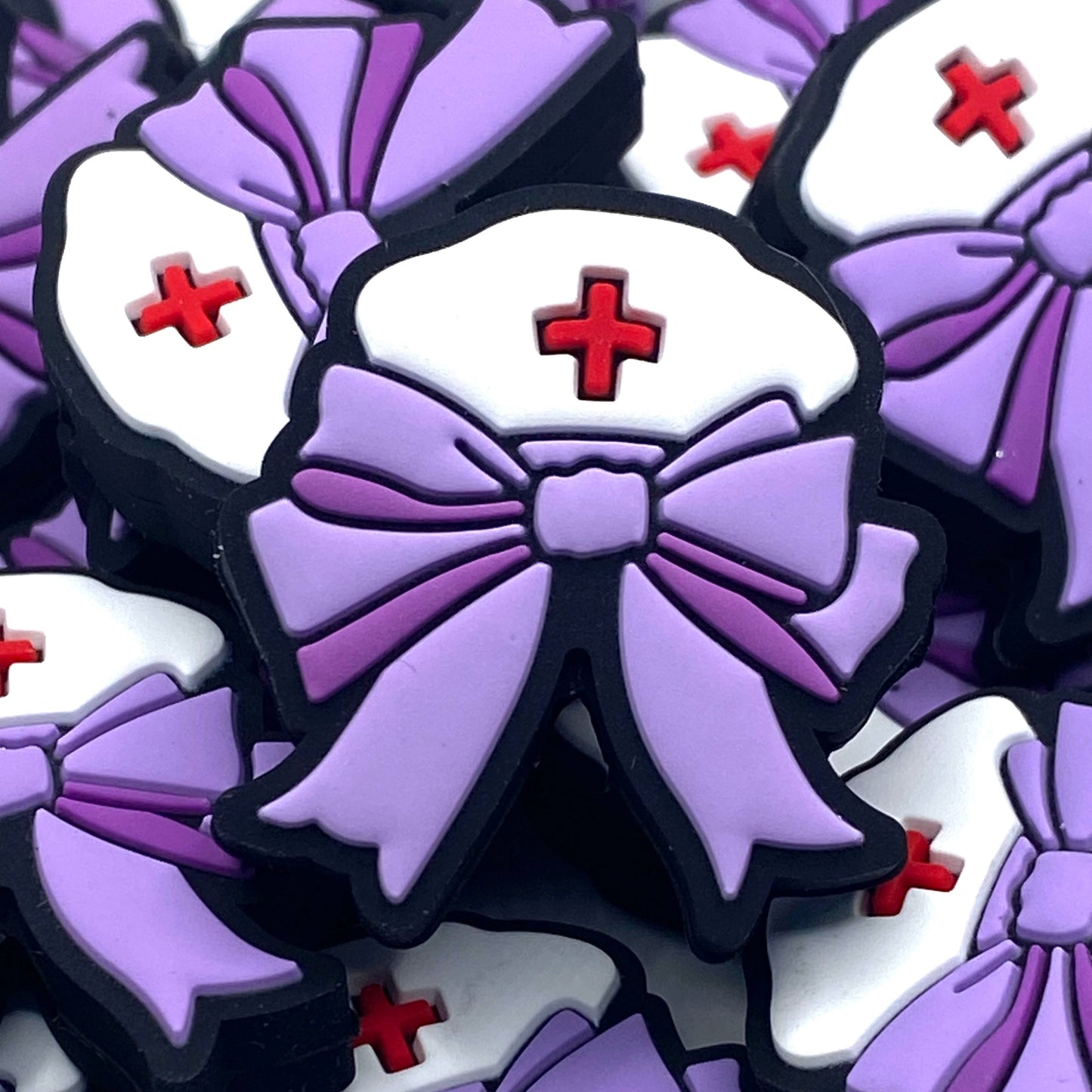 Nurse Hair Don't Care Silicone Focal Beads