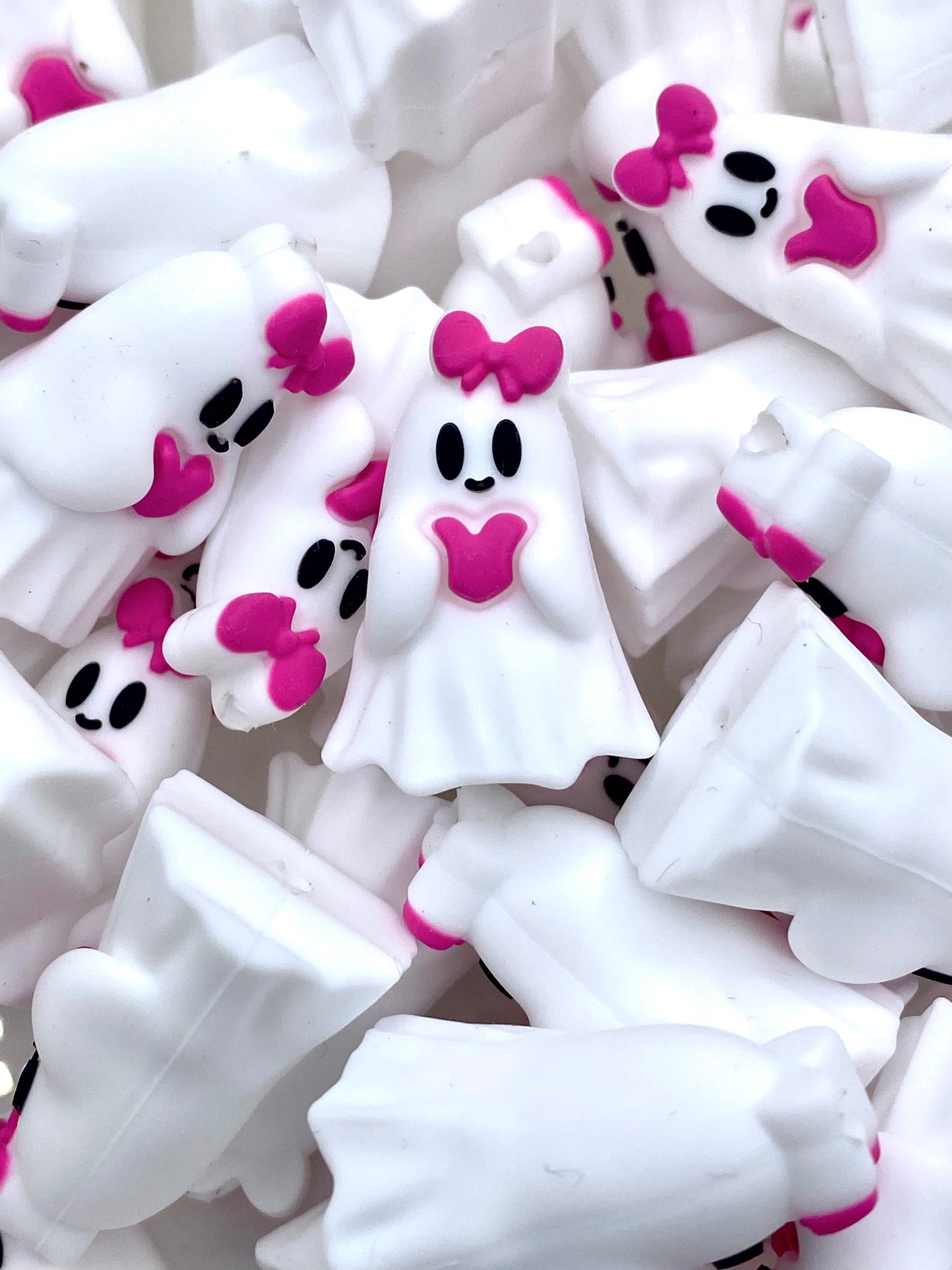 Booo-tiful 2.0 3D Ghost Silicone Focal Beads