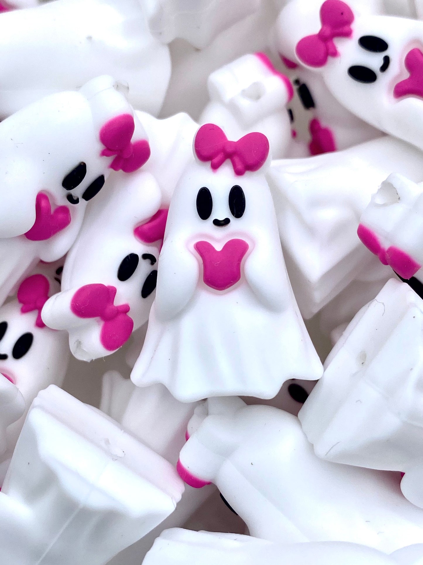 Booo-tiful 2.0 3D Ghost Silicone Focal Beads