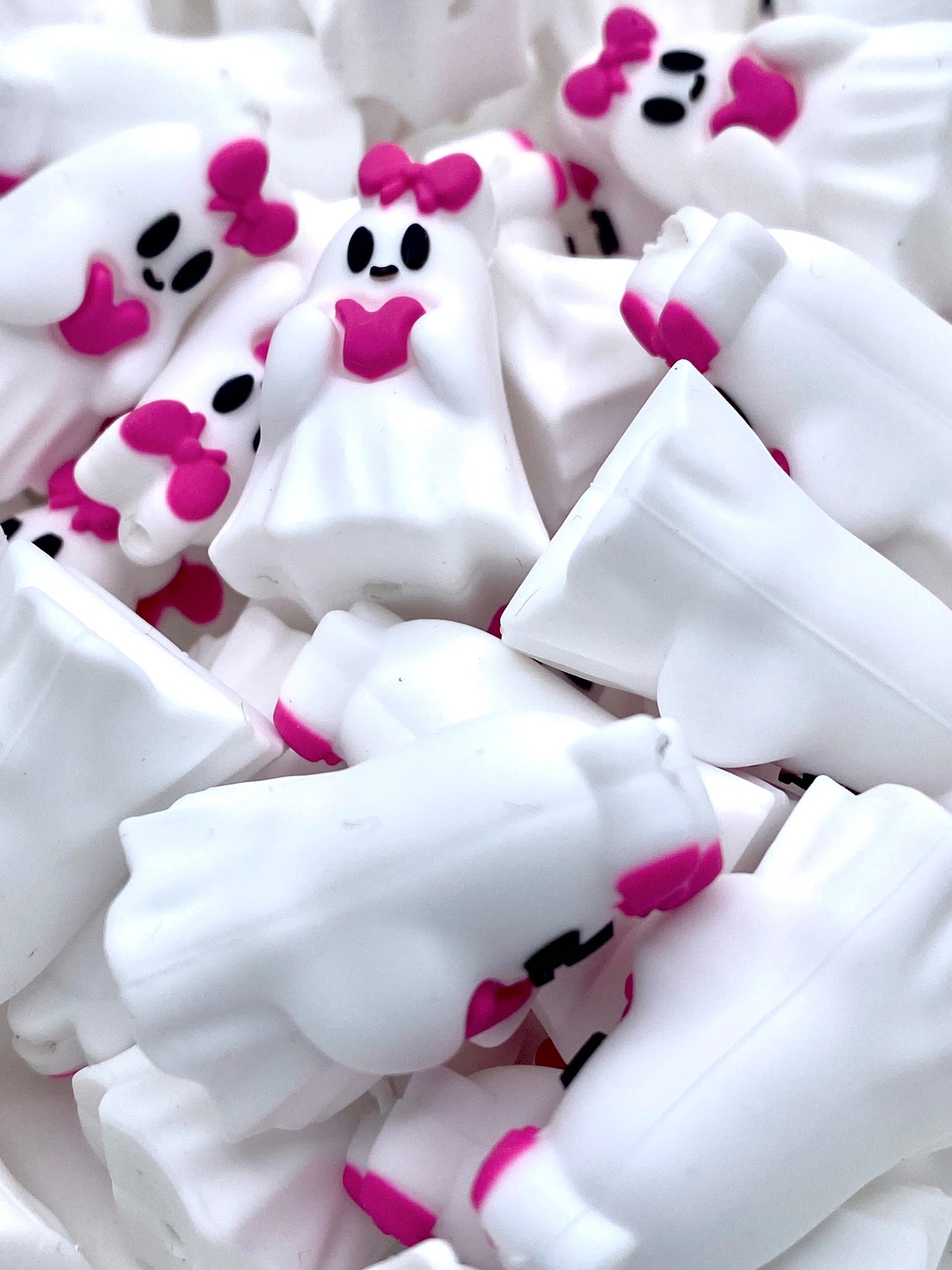 Booo-tiful 2.0 3D Ghost Silicone Focal Beads