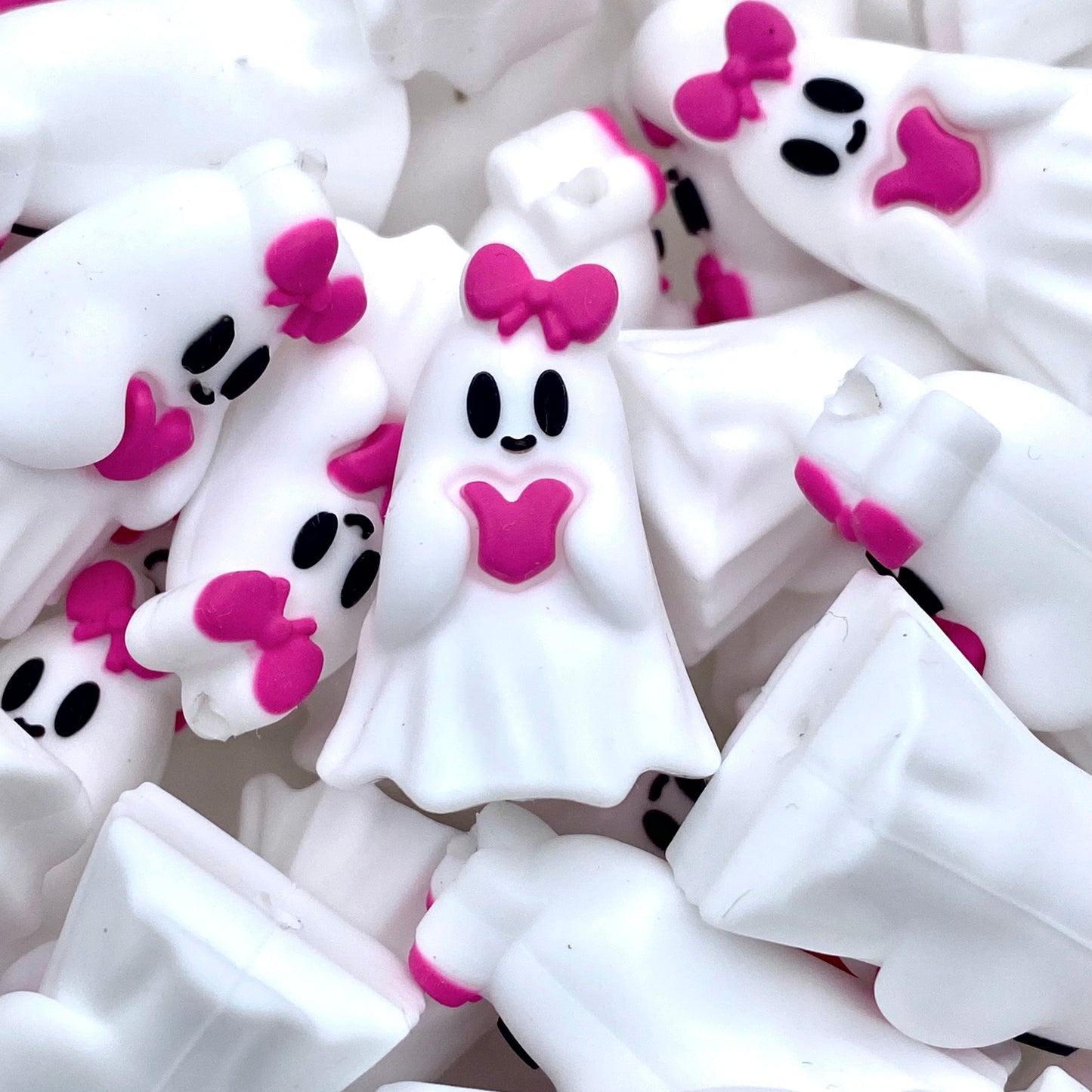 Booo-tiful 2.0 3D Ghost Silicone Focal Beads