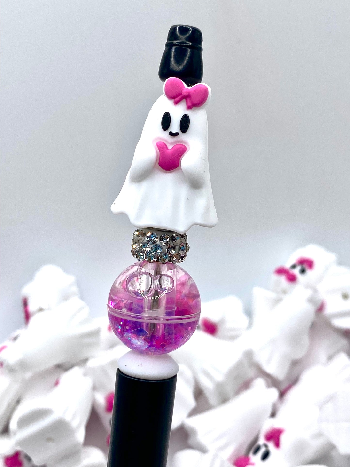 Booo-tiful 2.0 3D Ghost Silicone Focal Beads