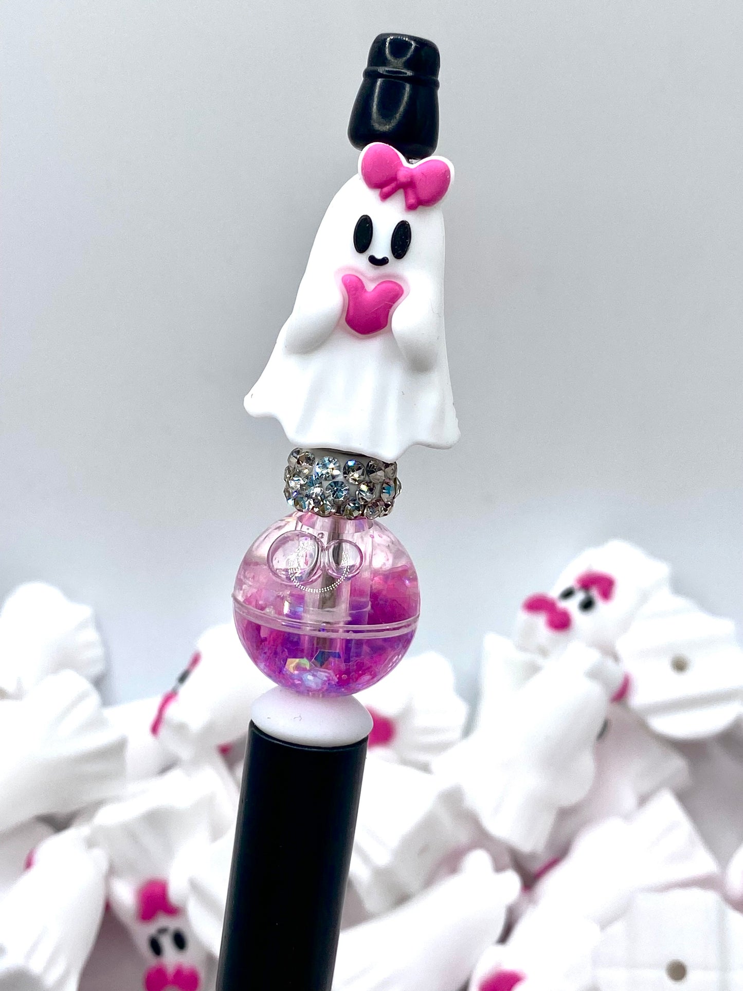 Booo-tiful 2.0 3D Ghost Silicone Focal Beads