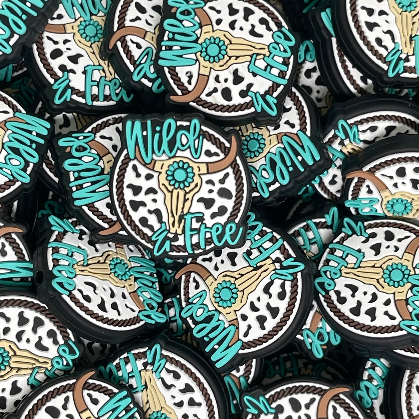 Wild & Free Silicone Focal Beads