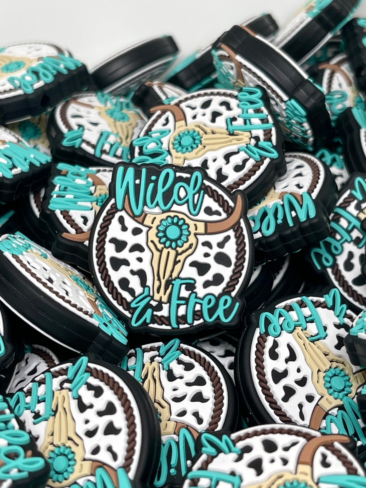 Wild & Free Silicone Focal Beads