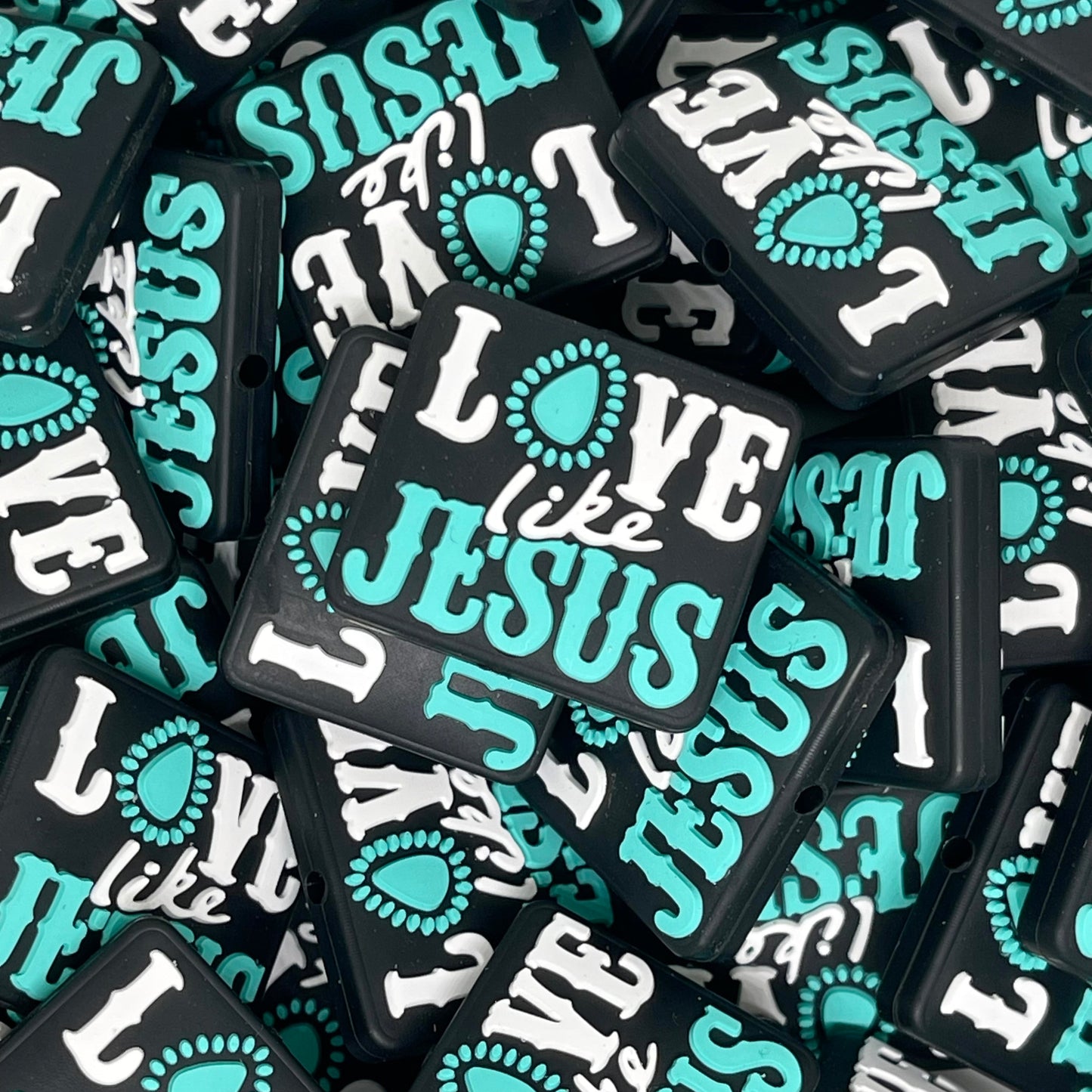 Love Like Jesus Focal Beads