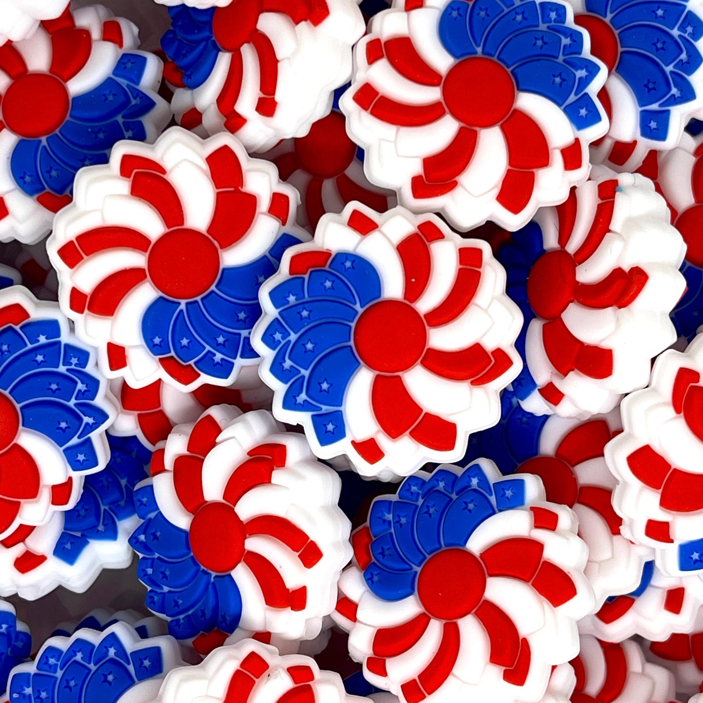 Life Is A Flowers Focal Beads