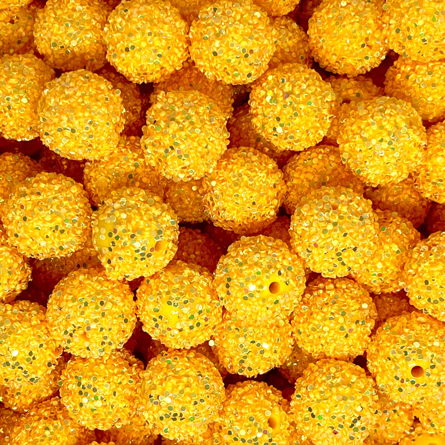 Yellow Sun Sequins Beads
