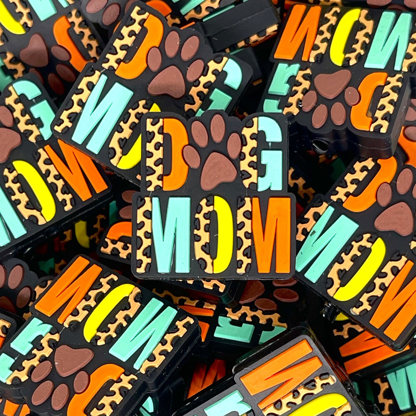 Dog Mom Focal Beads