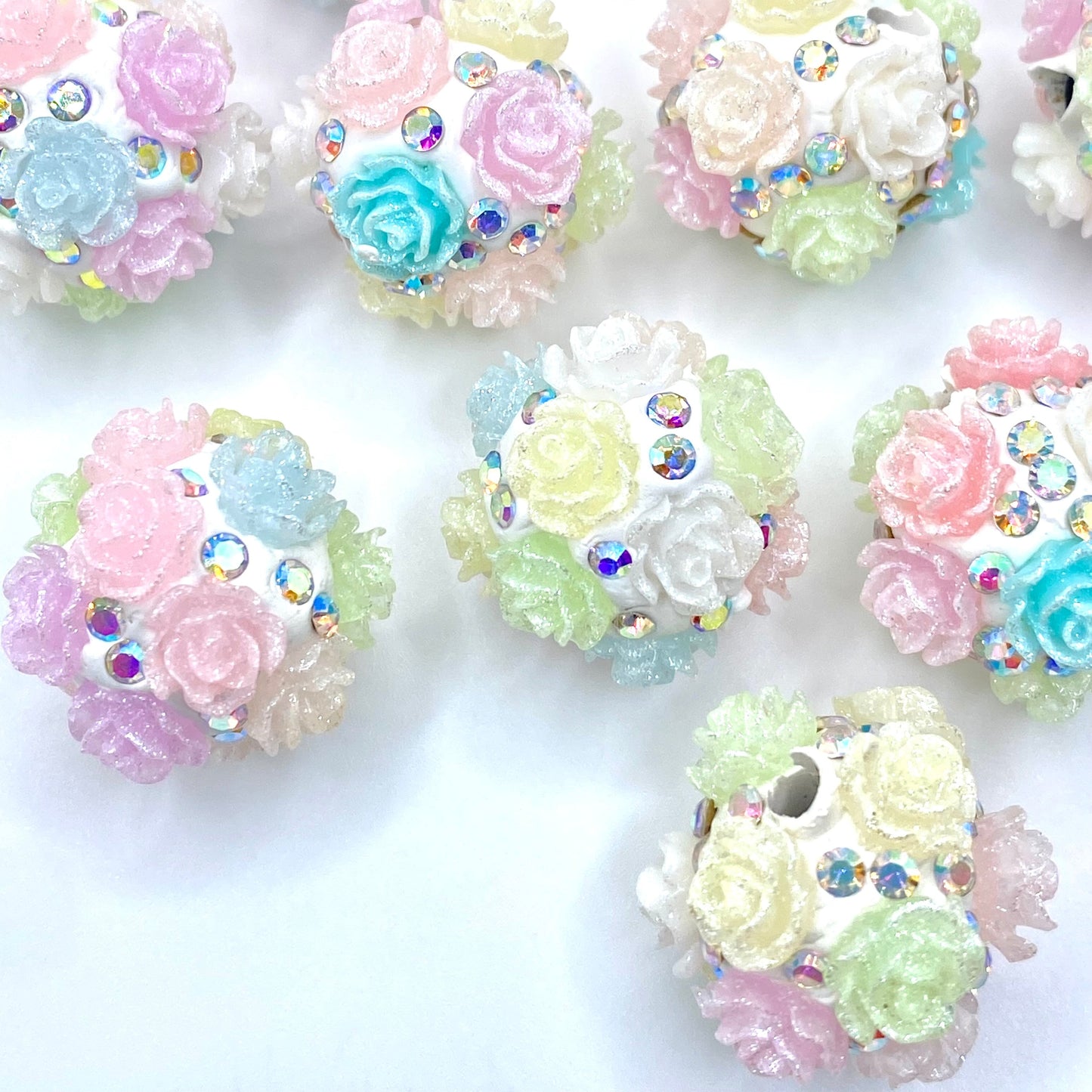 Bed Of Roses Fancy Beads