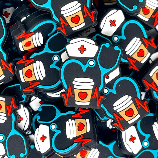 Coffee & Nurse Focal Beads