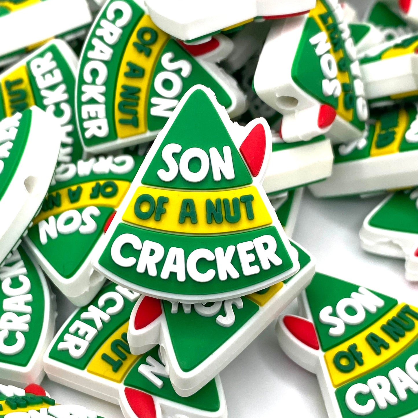 Son Of A Nutcracker Silicone Focal Beads - ECBS EXCLUSIVE