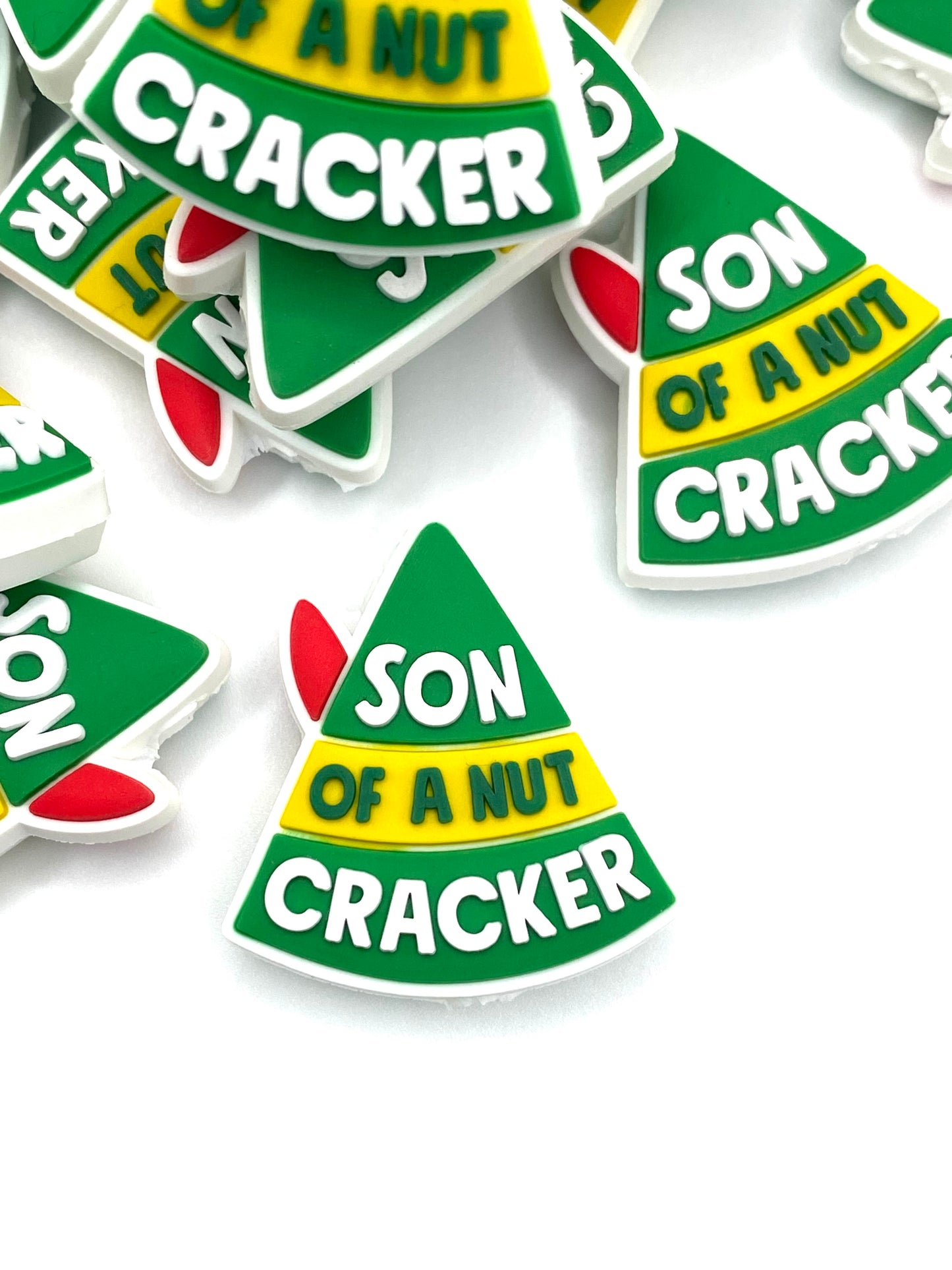Son Of A Nutcracker Silicone Focal Beads - ECBS EXCLUSIVE