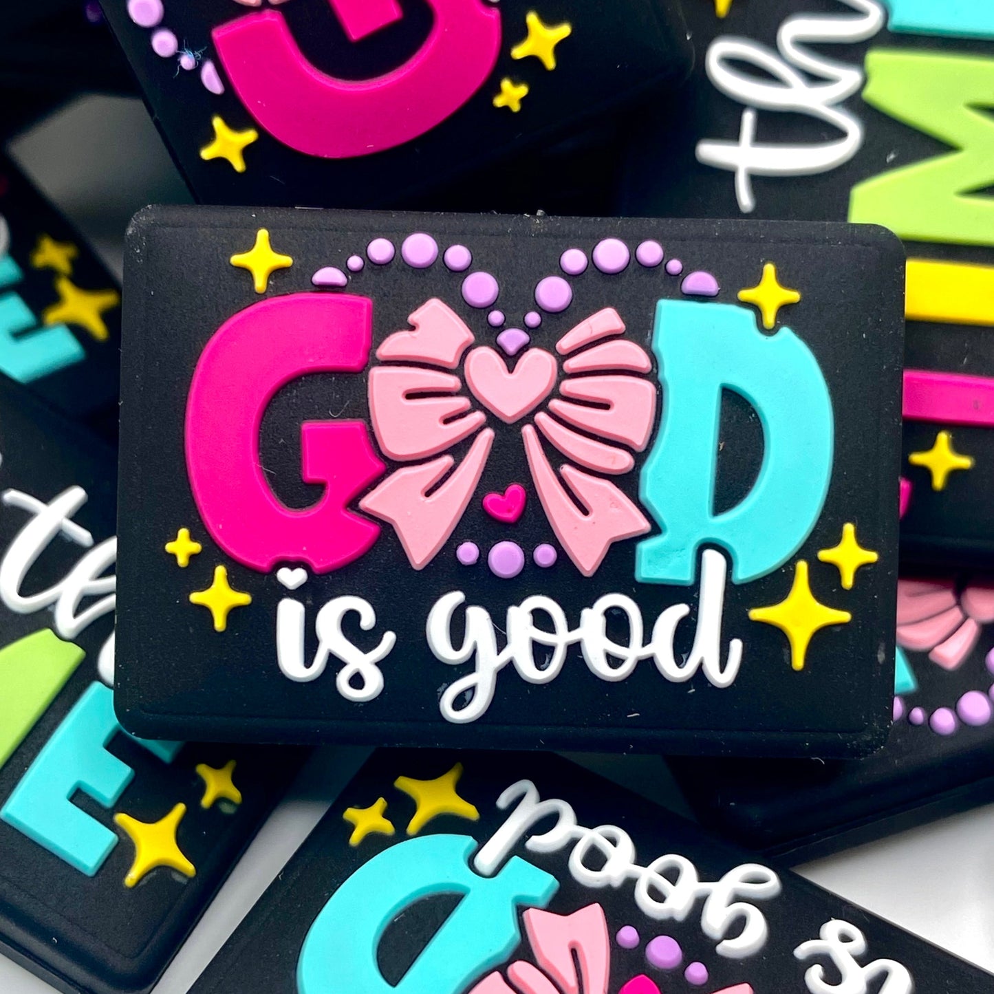 God is Good All the Time 2.0 Silicone Focal Beads