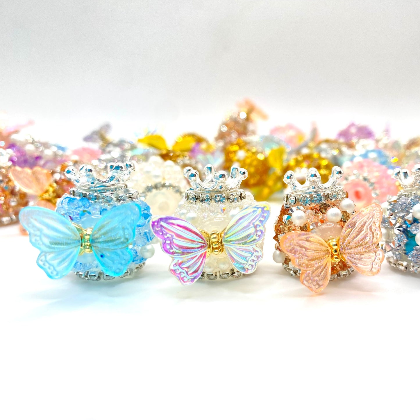 She's Like a Butterfly, Beautiful to Look at But Hard to Catch Fancy Beads
